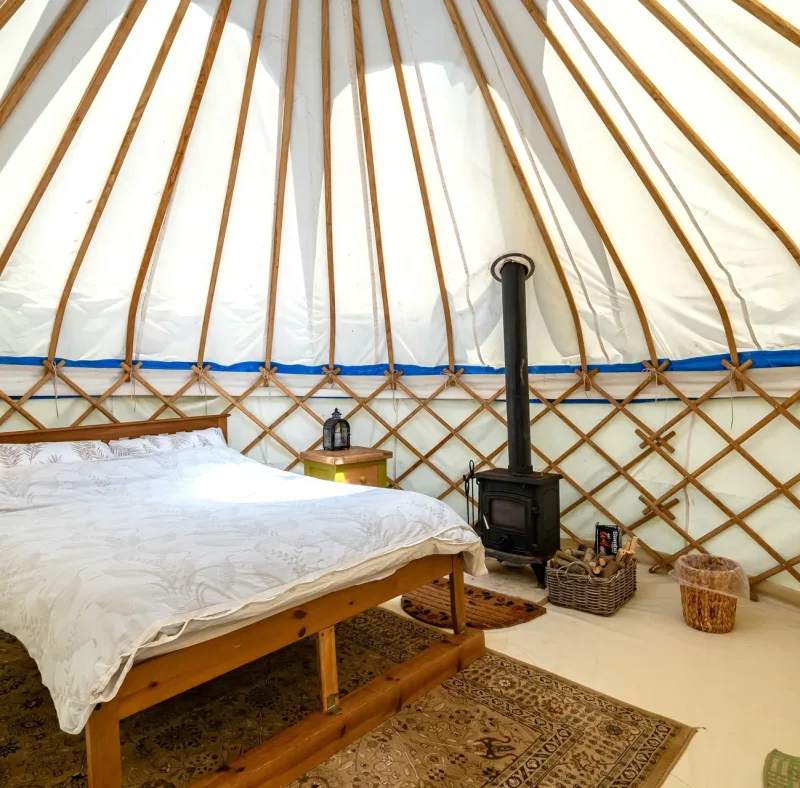 Barn Owl Yurt — view 2